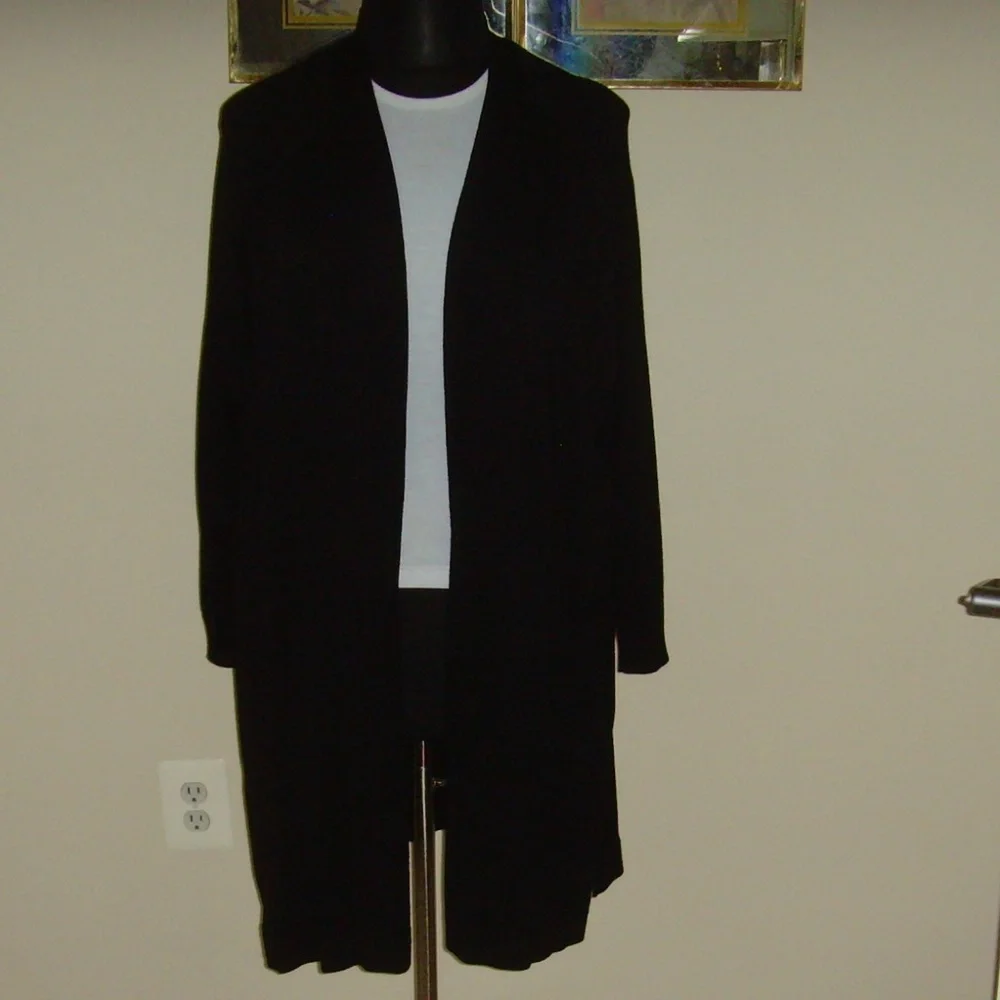 VERVE AMI Cardigan Sweater Black 3X - Picture 3 of 13